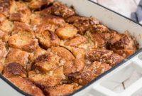 Krispy Kreme Glazed Doughnut Bread Pudding