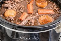 Red Wine Braised Venison Pot Roast
