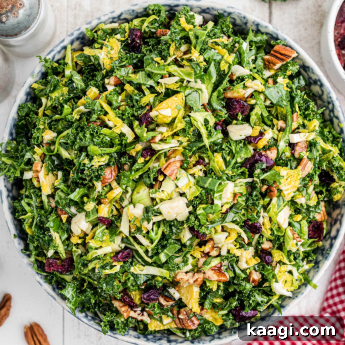 Copycat Cracker Barrel Kale Salad 1 featured 10500