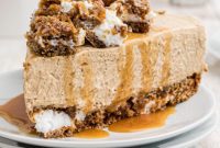 Oatmeal Cookie Cream Cheesecake