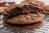 Fudgy Nutella Brownie Cookies