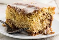 Irresistible Homemade Honey Bun Cake