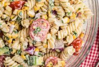 Fiesta Cilantro Lime Pasta Salad