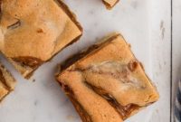 Caramel-Swirled Blondie Squares