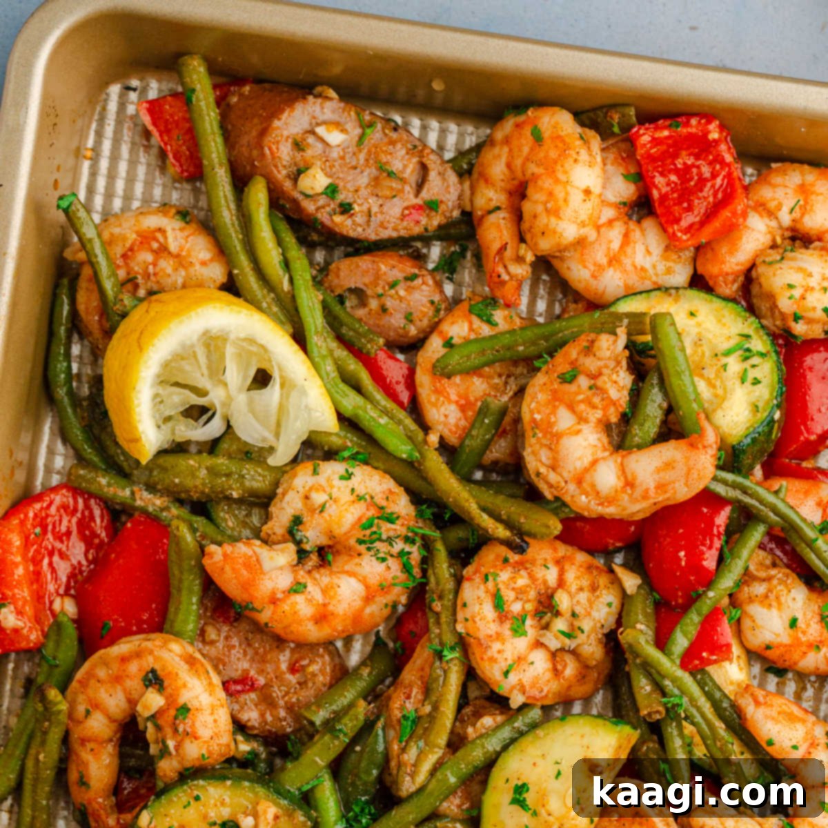 Cajun Shrimp and Sausage Sheet Pan Bake 1 featured 13482 1