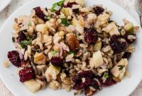 Jeweled Cranberry Apple Pilaf