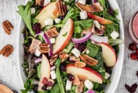 Crisp Apple Cranberry Salad
