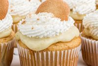 Luscious Banana Pudding Cupcakes