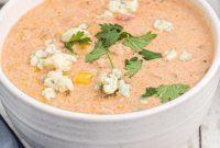 Hearty Slow Cooker Buffalo Chicken Chili