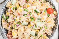 Creamy Tuna Pasta Salad