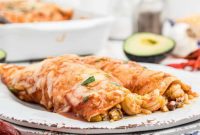 Creamy Crawfish Enchiladas