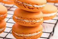 Harvest Pumpkin Macaron Bites