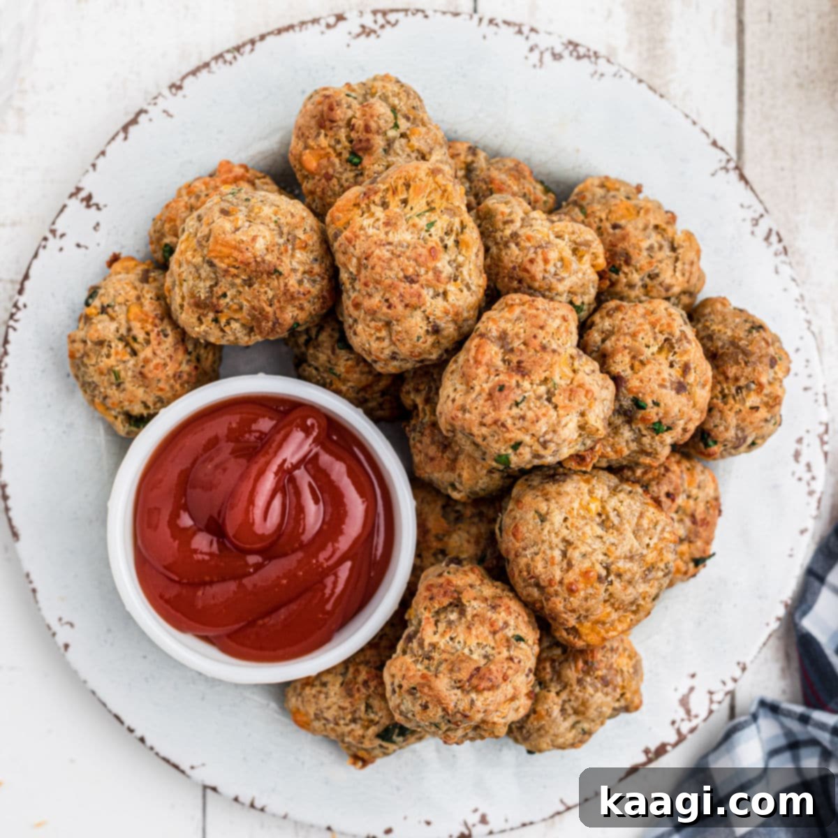 Crispy Air Fryer Sausage Bites 1 featured 8427