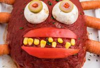Monster Meatloaf: A Ghoulish Halloween Centerpiece