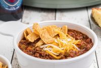 Beer-Braised Chili Perfection