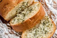 Decadent Stuffed Garlic Bread