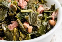 Soulful Black Eyed Peas and Collards