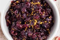 Sweet & Tangy Dried Cranberry Sauce