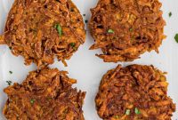 Golden Sweet Potato Fritters