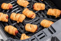 Crispy Air-Fried Sausage Wraps