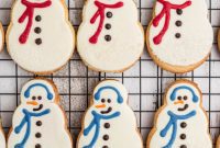 Starbucks-Inspired Snowman Cookie Recipe
