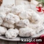 Divine Pecan Clouds 9 Close up shot of a plate full of pecan divinity.