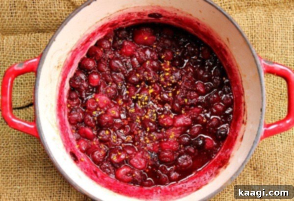 A homemade cranberry sauce that is healthy, gluten-free, vegan, and paleo-friendly.