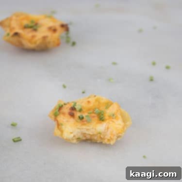 Mini Nacho Cups, a simple four-ingredient crowd-pleasing appetizer.