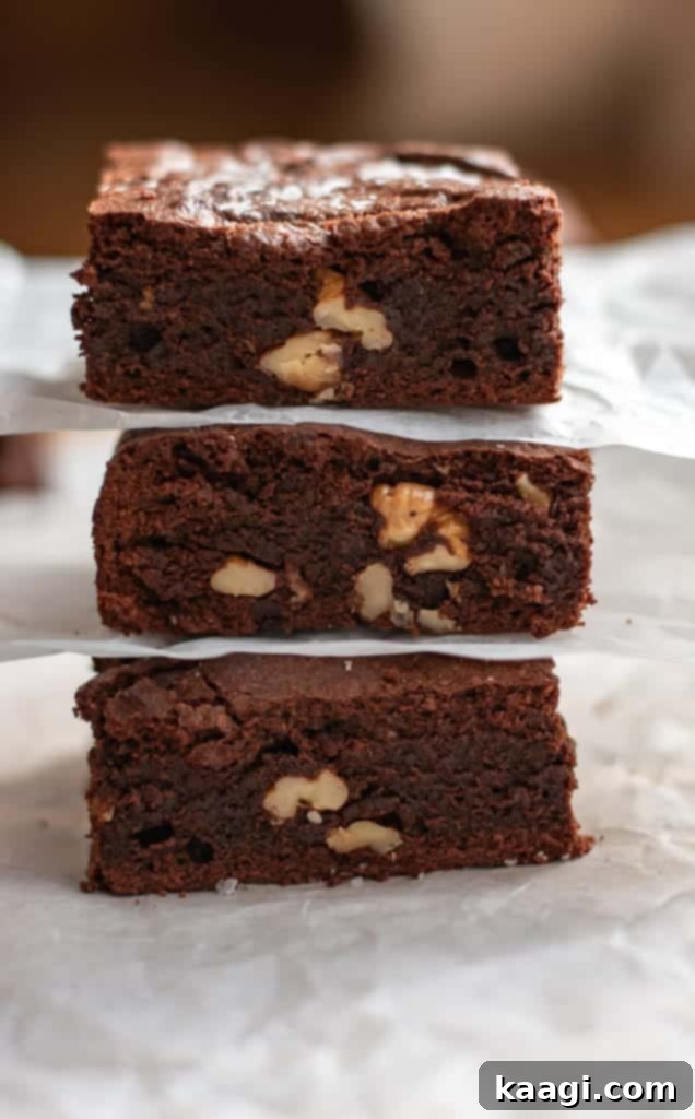 76 Effortless Christmas Goodies 12 Classic Chocolate Walnut Brownie