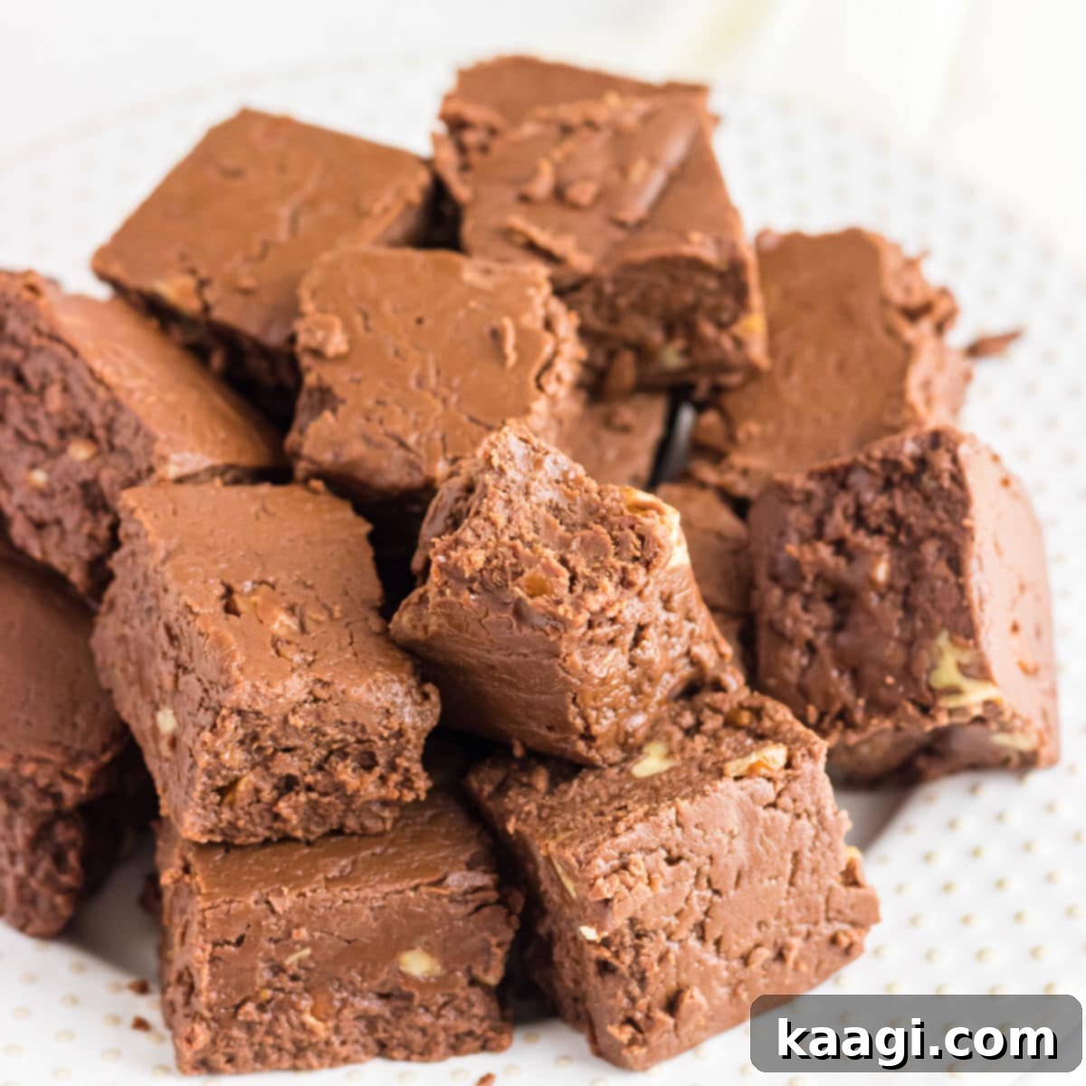 76 Effortless Christmas Goodies 17 Old Fashioned Fudge without Condensed Milk, featuring pecans