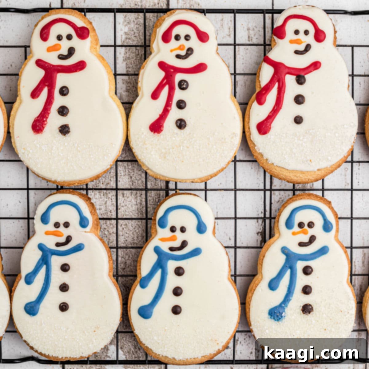 76 Effortless Christmas Goodies 32 Starbucks Snowman Cookie Recipe, decorated with a scarf