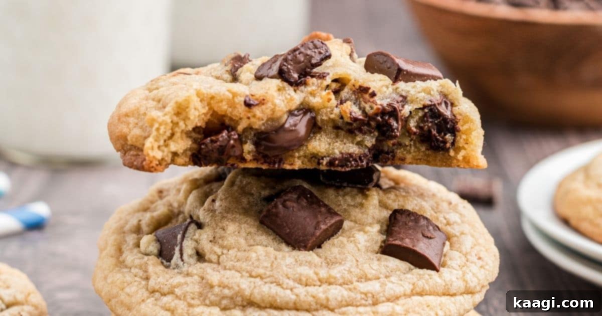 76 Effortless Christmas Goodies 35 Chunky Chocolate Chip Cookies loaded with chocolate