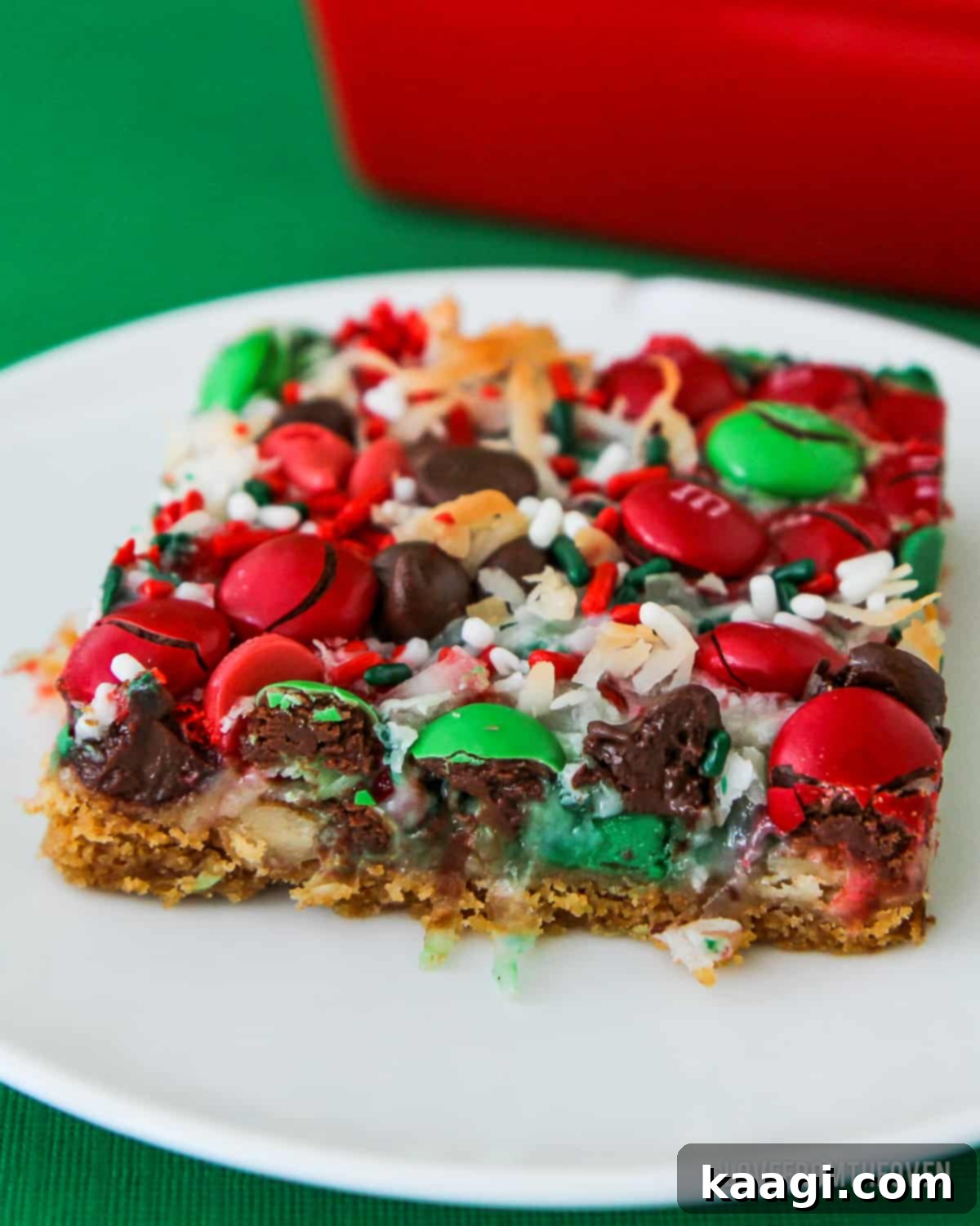 76 Effortless Christmas Goodies 65 Christmas Magic Cookie Bars with multiple layers