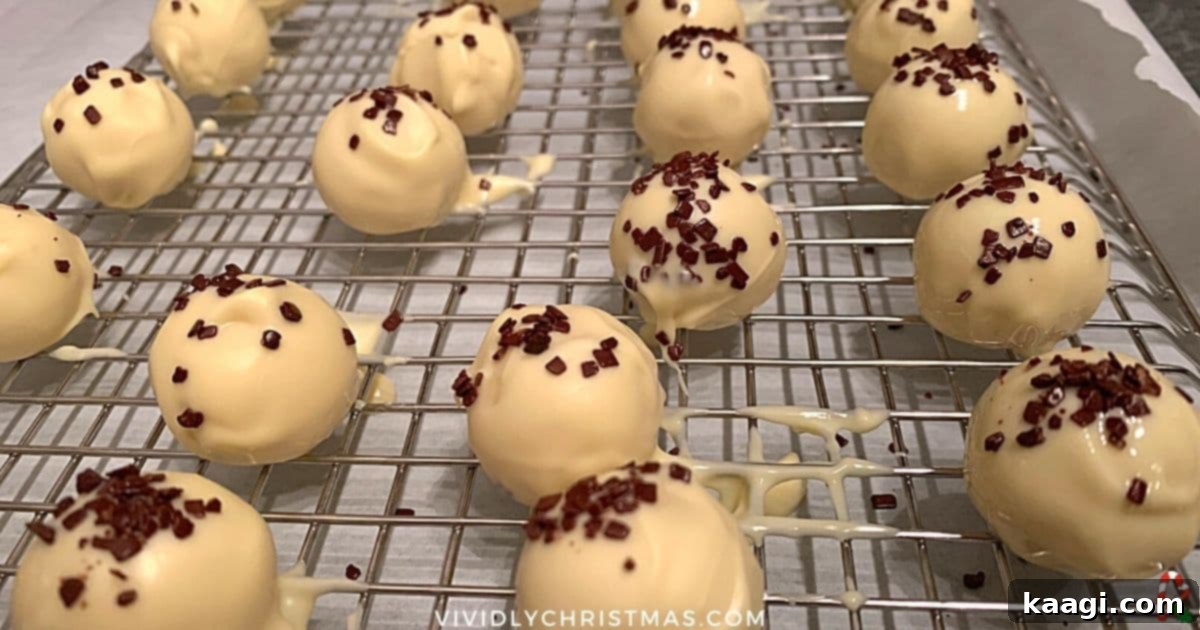 76 Effortless Christmas Goodies 72 Homemade Eggnog Truffles dusted with nutmeg