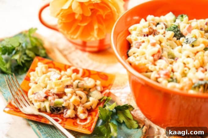 Easy Macaroni Pasta Salad