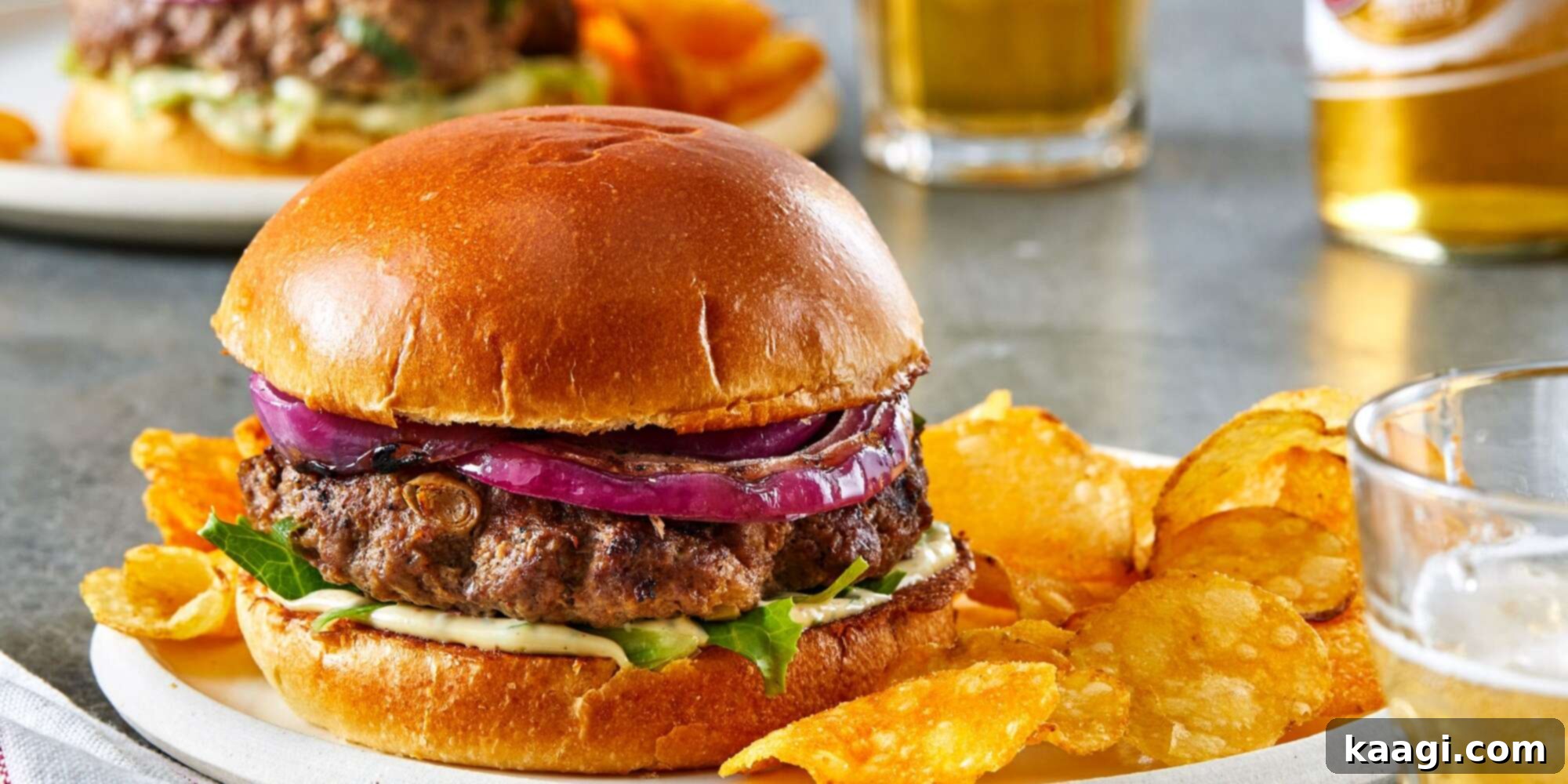 Southern Grilling Essentials 6 A delicious Creole burger seasoned with bold spices and a tangy sauce.