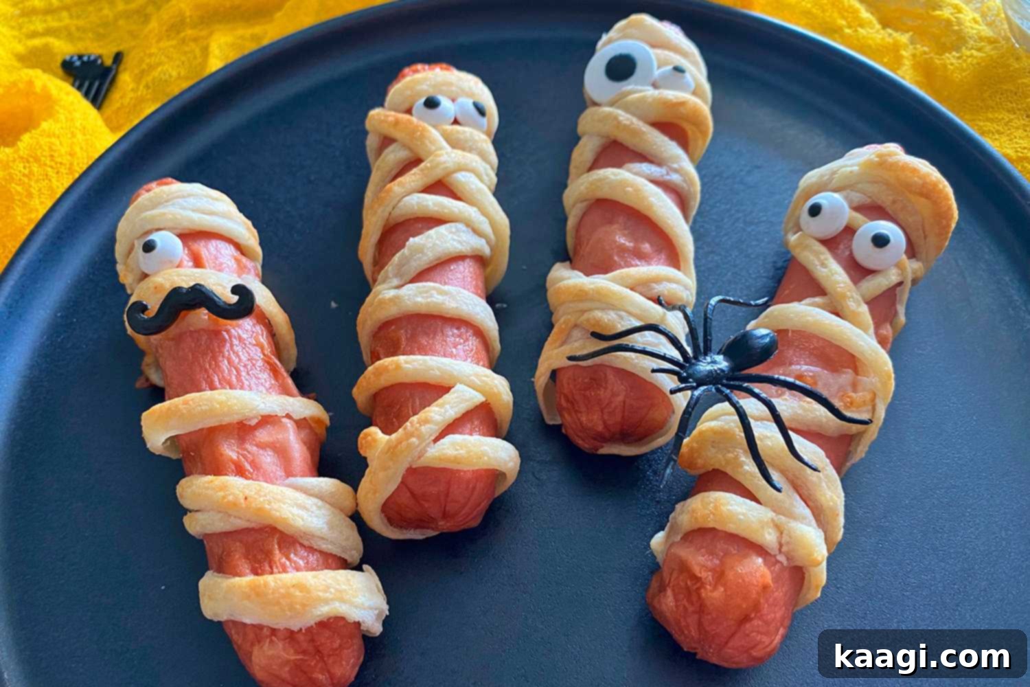 Instant Pot Halloween Mummy Dogs.