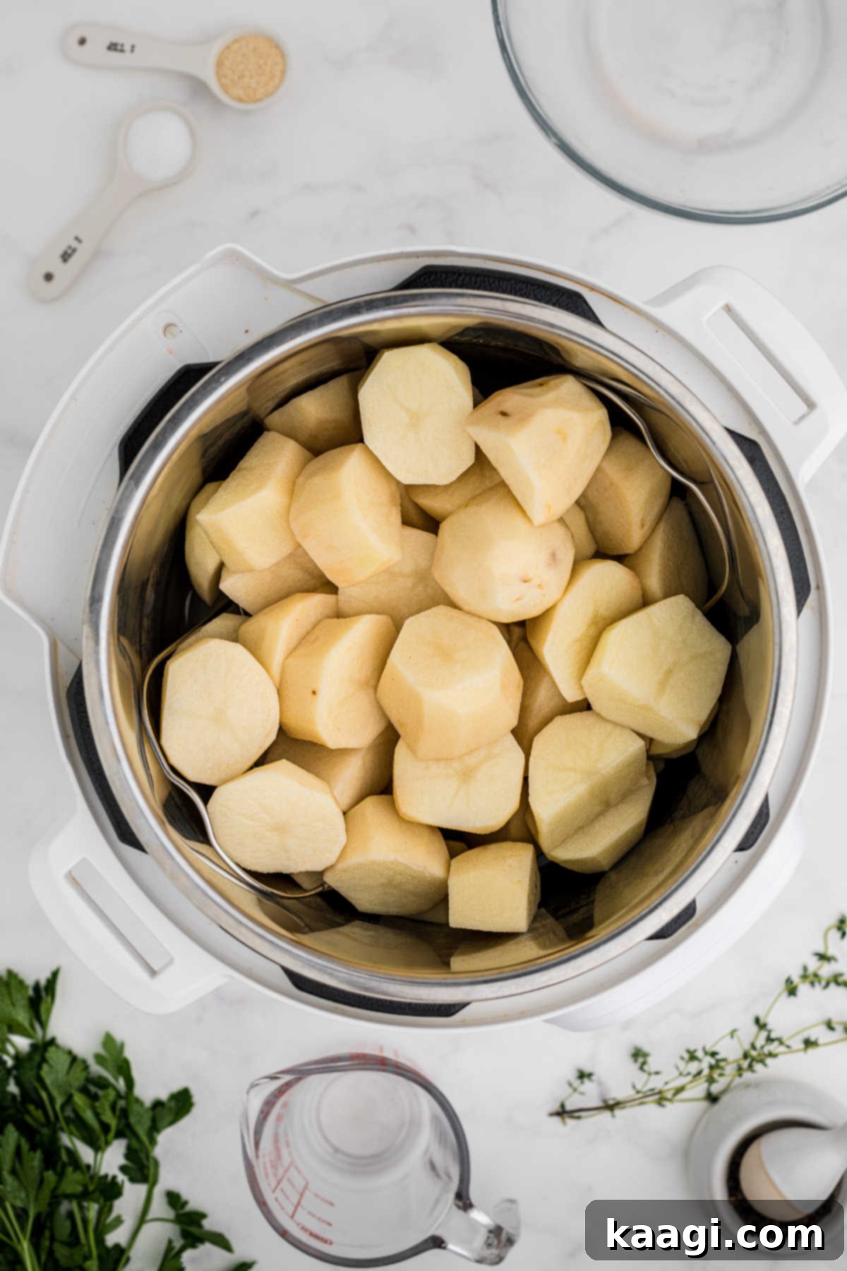 Pressure-Perfect Crispy Spuds 7 Potatoes in an Instant Pot.