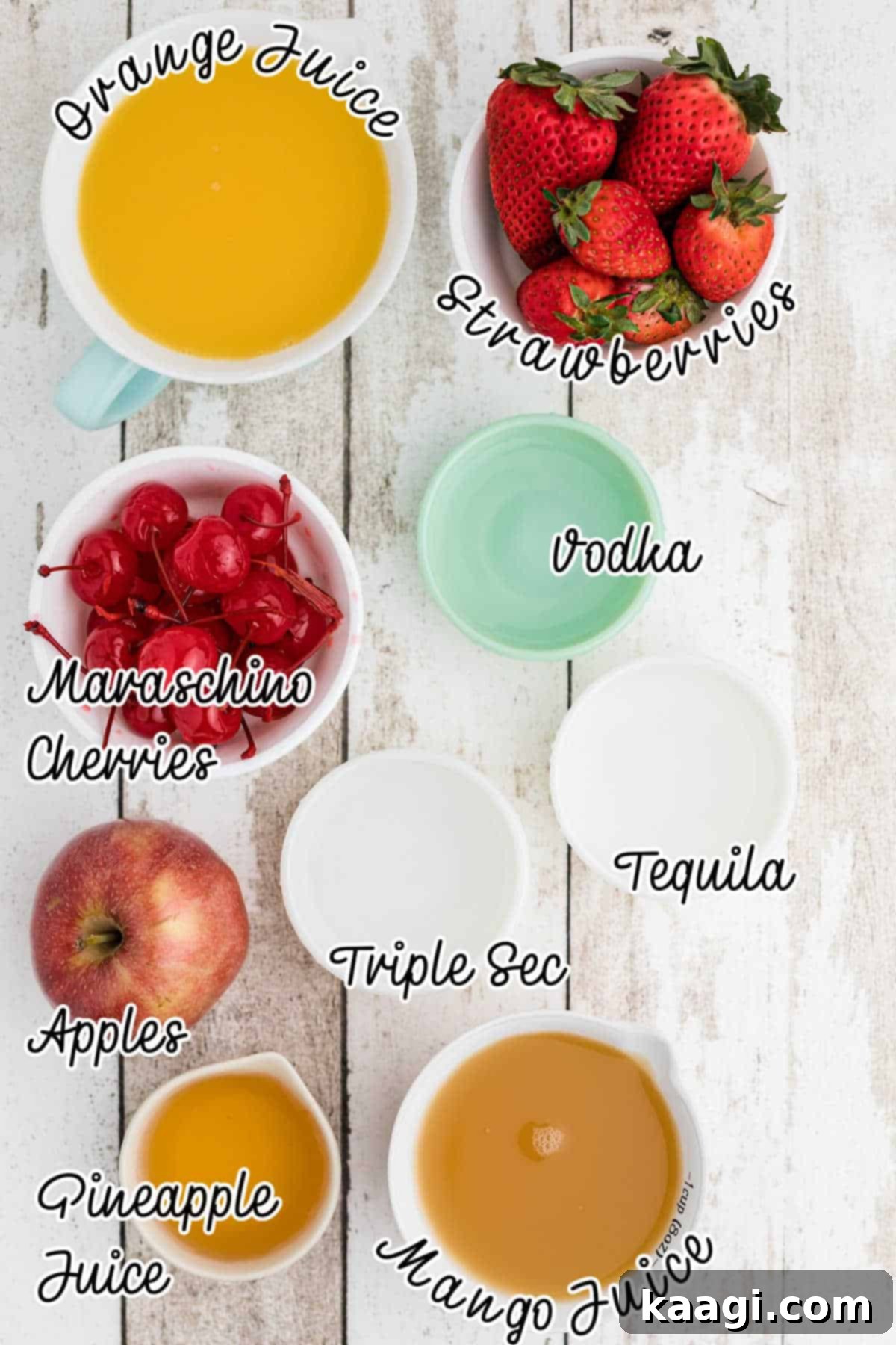 Halloween Jungle Juice Ingredients needed.