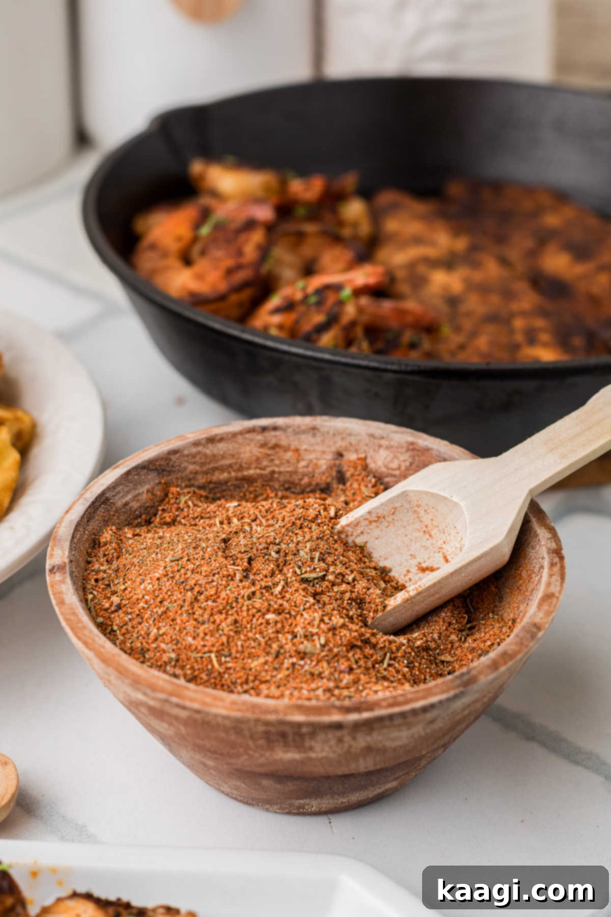 Blackened Spice Symphony: Your Kitchen's Cajun Secret 7 Homemade Blackened Seasoning with blackened chicken